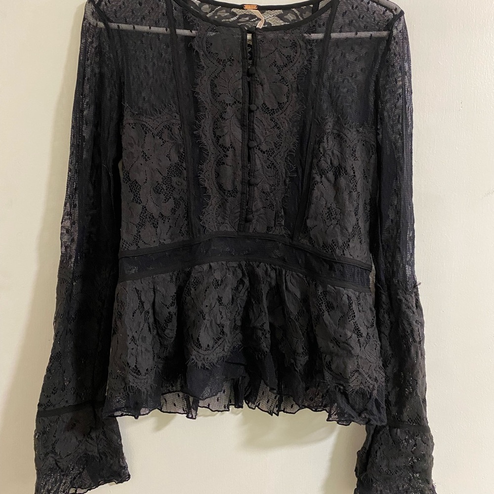 Free People lace top